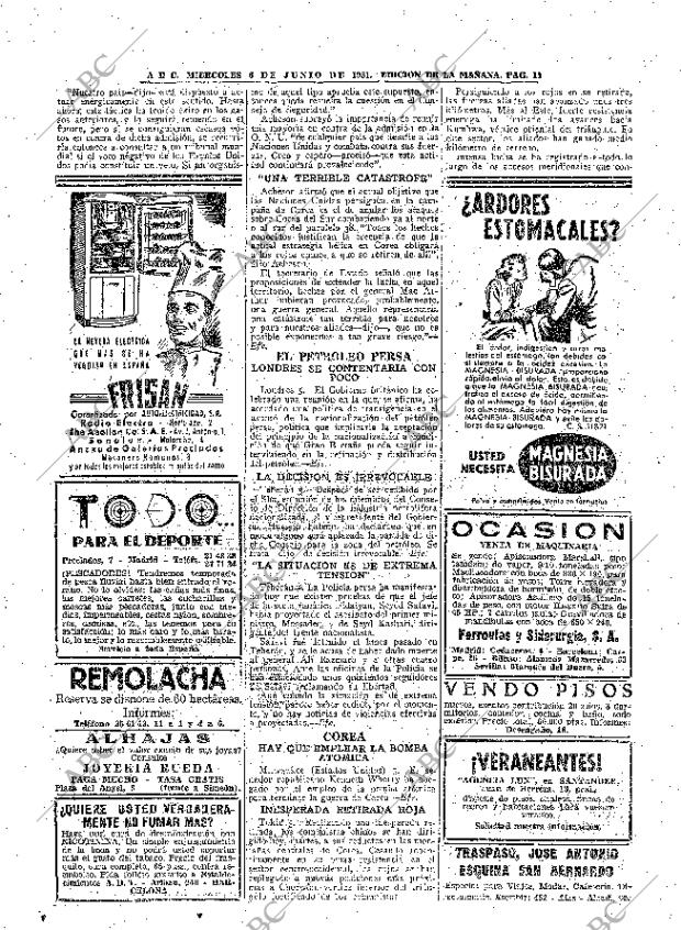 ABC MADRID 06-06-1951 página 14