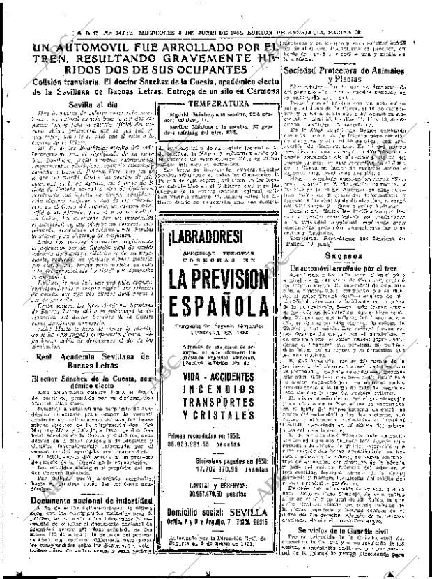 ABC SEVILLA 06-06-1951 página 15