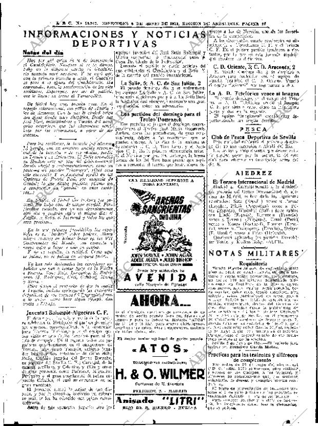 ABC SEVILLA 06-06-1951 página 17