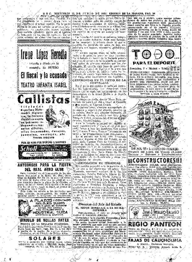 ABC MADRID 13-06-1951 página 16