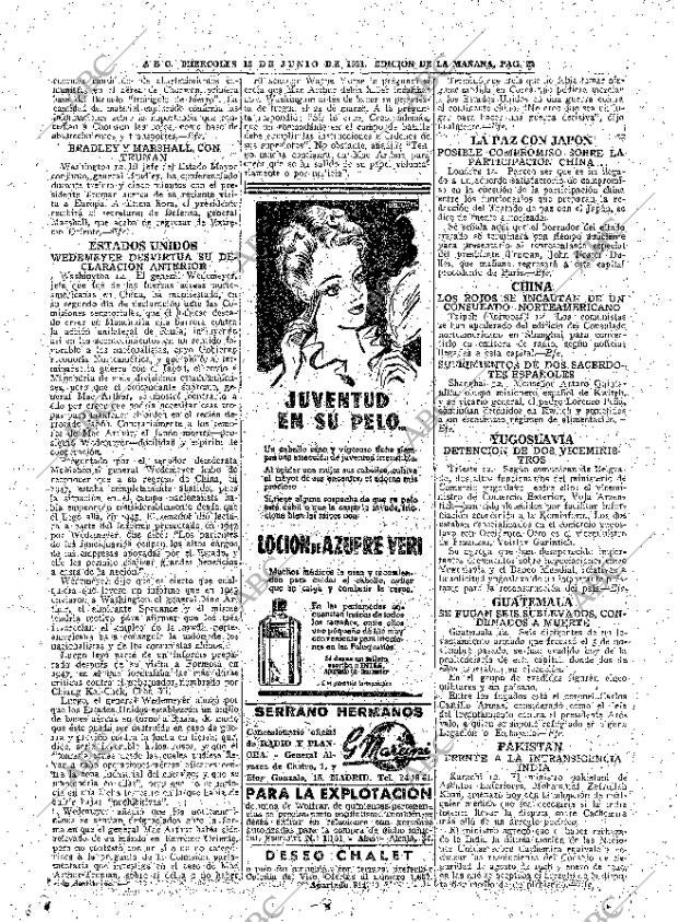 ABC MADRID 13-06-1951 página 22