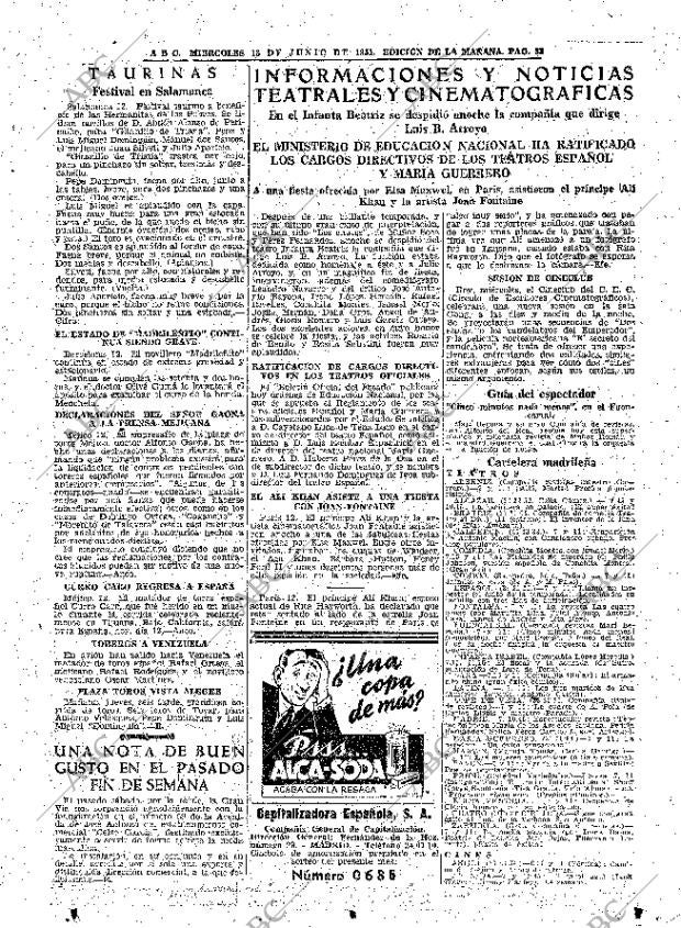 ABC MADRID 13-06-1951 página 33