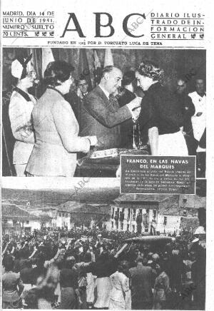 ABC MADRID 14-06-1951 página 1