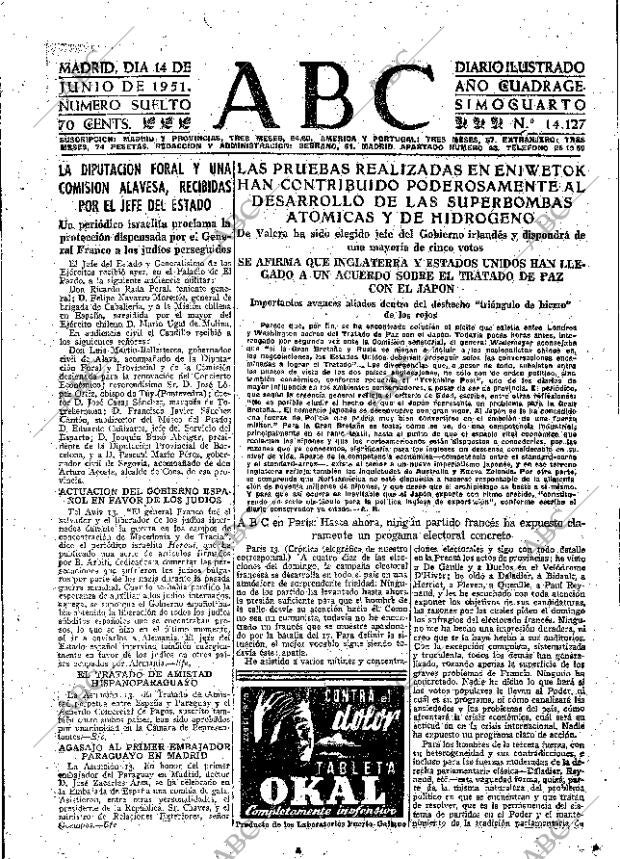 ABC MADRID 14-06-1951 página 17