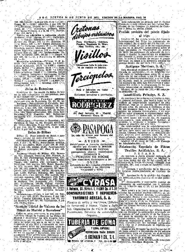 ABC MADRID 14-06-1951 página 26