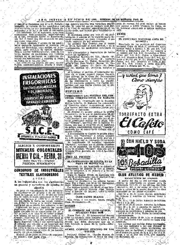 ABC MADRID 14-06-1951 página 28