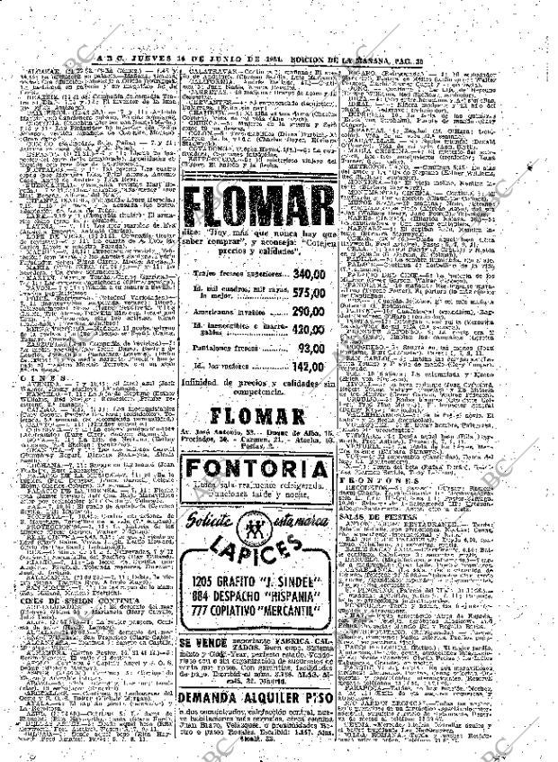ABC MADRID 14-06-1951 página 30