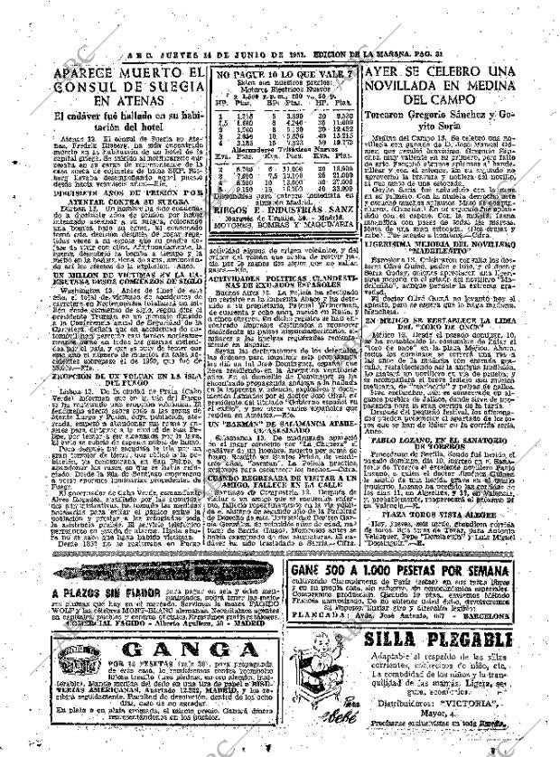 ABC MADRID 14-06-1951 página 31