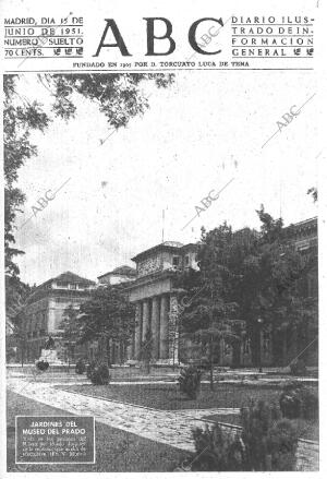 ABC MADRID 15-06-1951 página 1