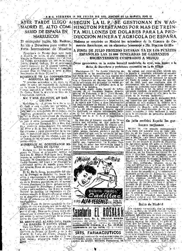 ABC MADRID 15-06-1951 página 23