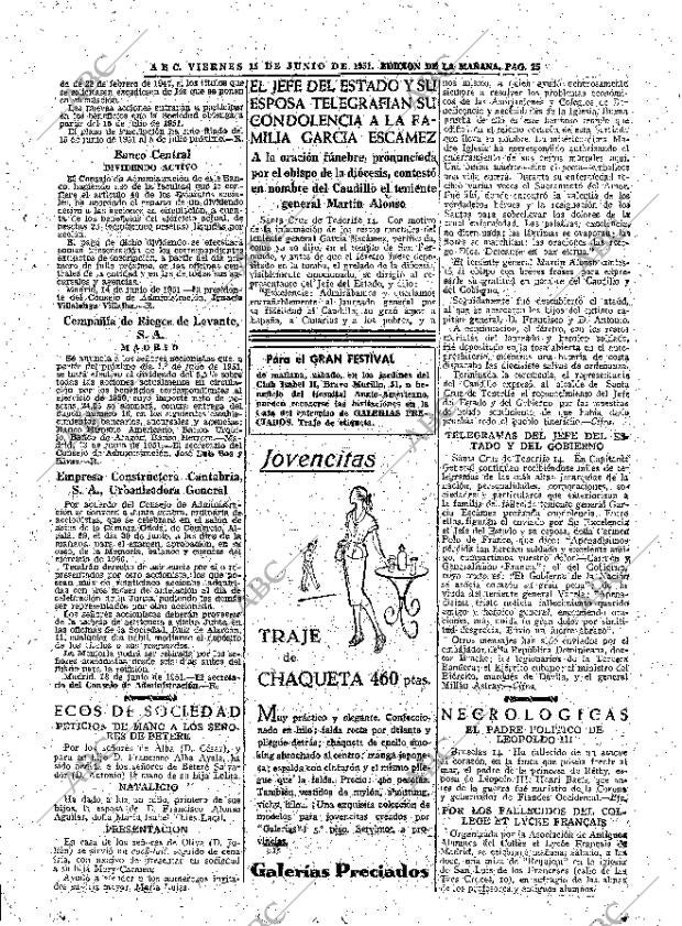 ABC MADRID 15-06-1951 página 25