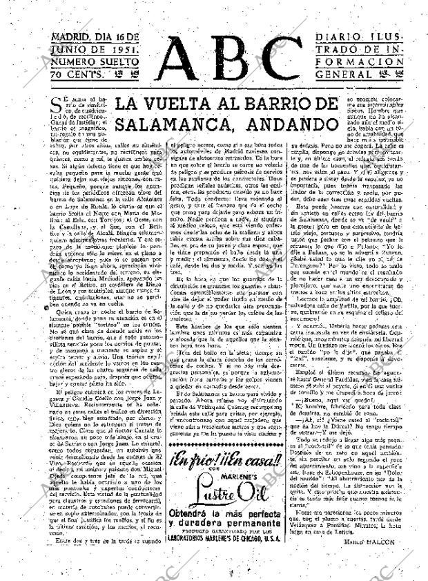 ABC MADRID 16-06-1951 página 3