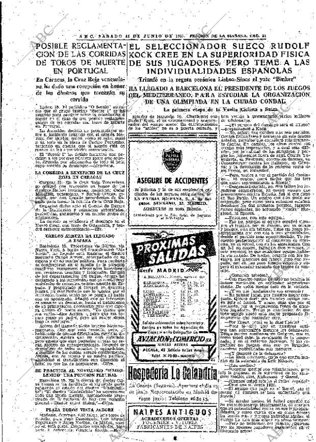 ABC MADRID 16-06-1951 página 31