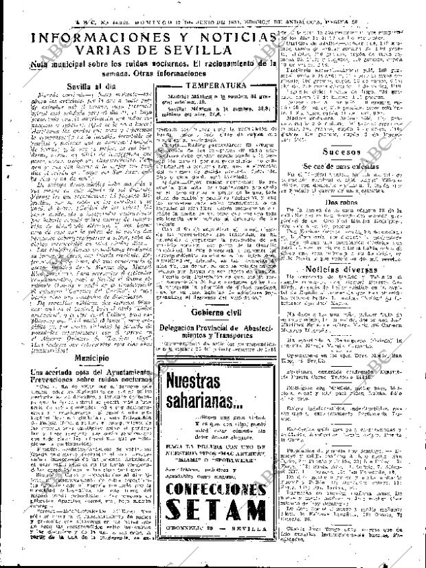 ABC SEVILLA 17-06-1951 página 15