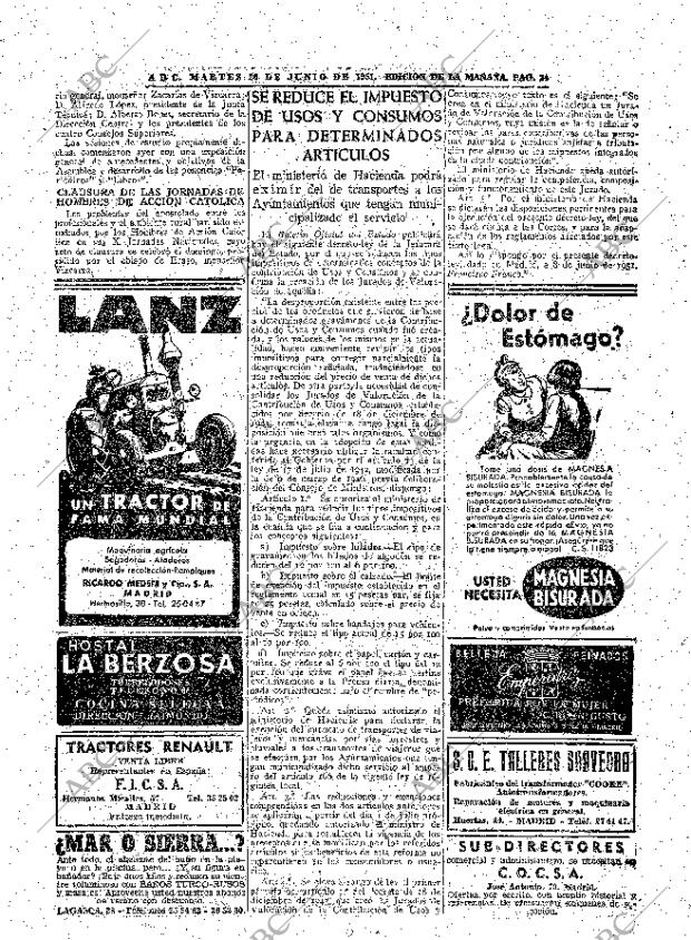 ABC MADRID 26-06-1951 página 24