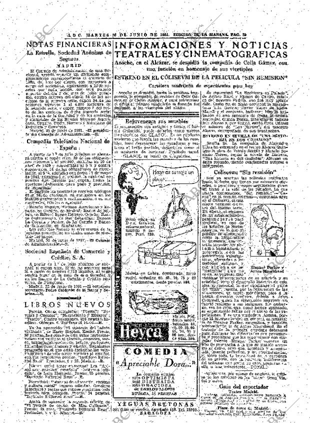 ABC MADRID 26-06-1951 página 29