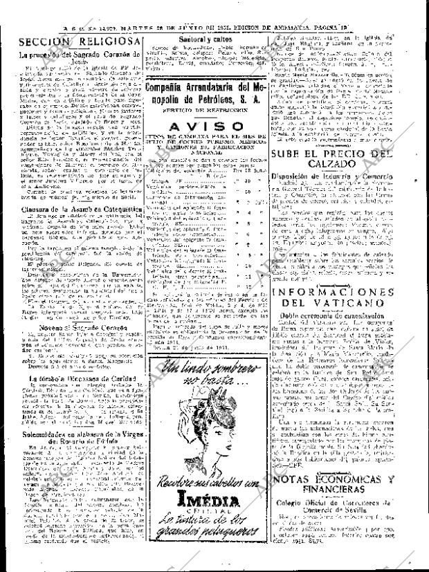 ABC SEVILLA 26-06-1951 página 12
