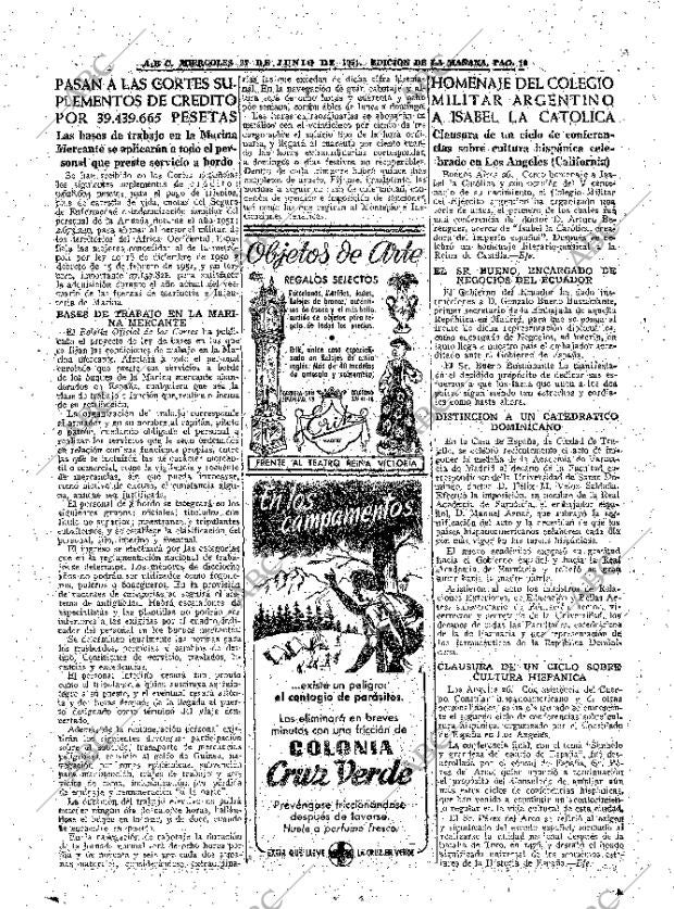 ABC MADRID 27-06-1951 página 10