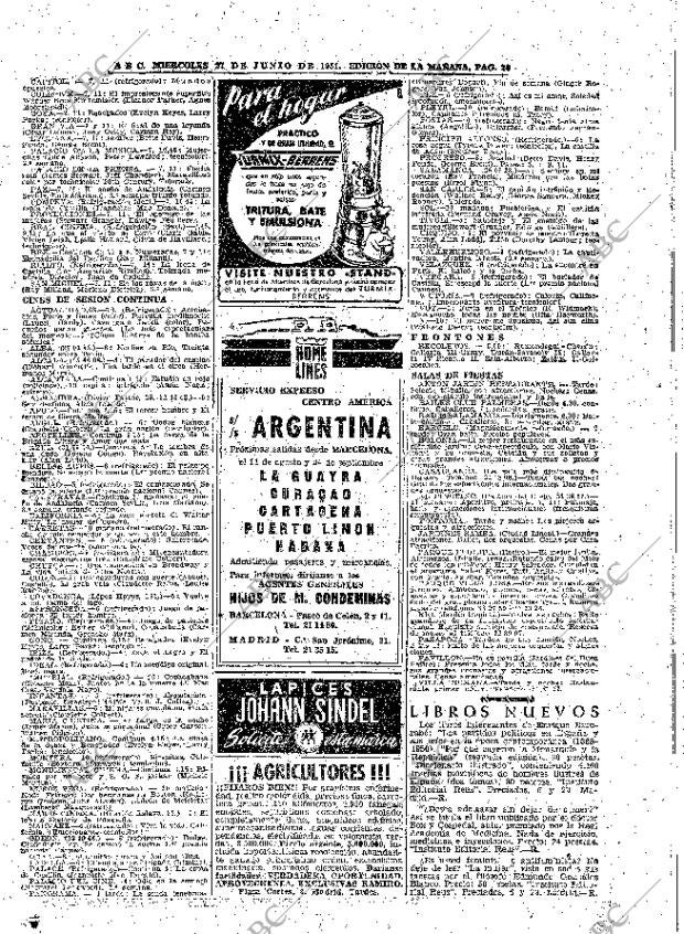 ABC MADRID 27-06-1951 página 20