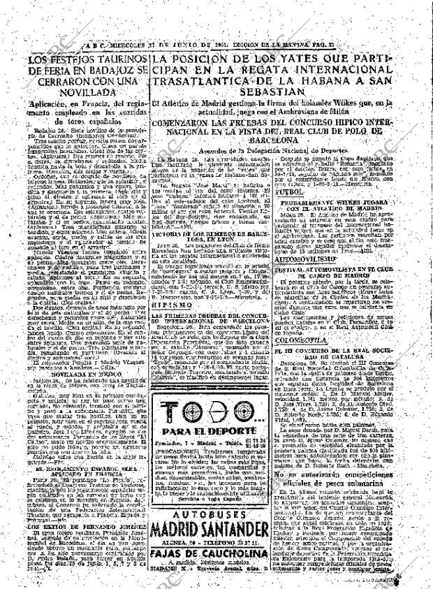 ABC MADRID 27-06-1951 página 21