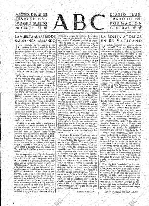 ABC MADRID 27-06-1951 página 3