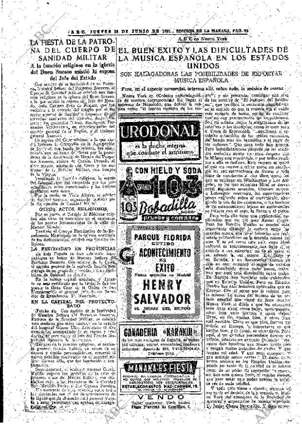 ABC MADRID 28-06-1951 página 23