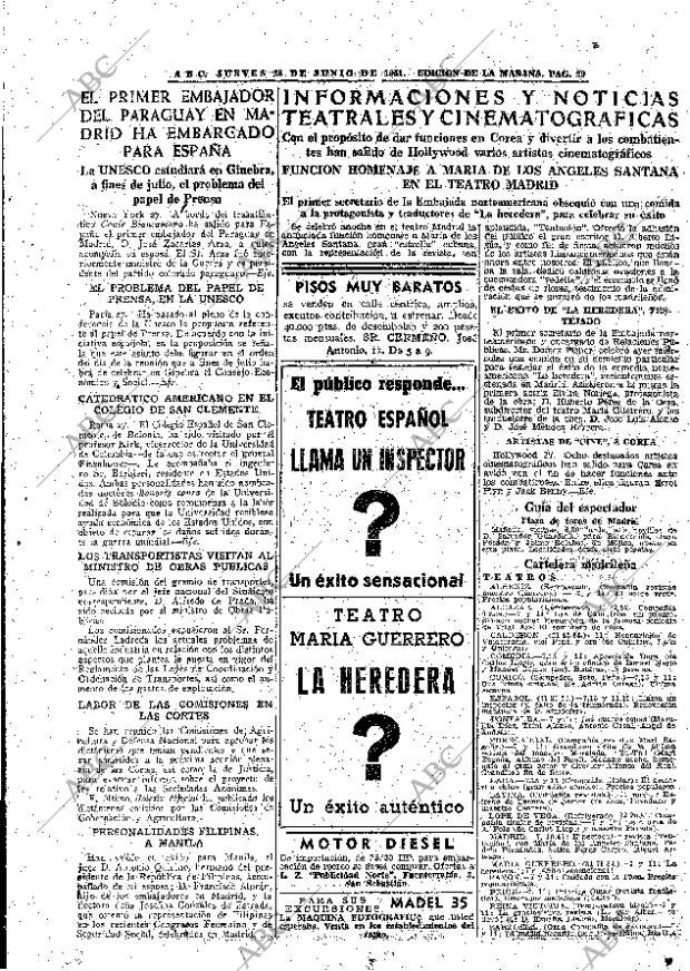 ABC MADRID 28-06-1951 página 29