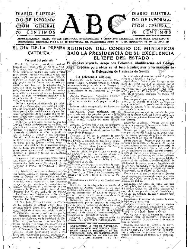 ABC SEVILLA 29-06-1951 página 7
