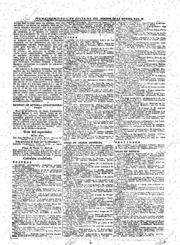 ABC MADRID 01-07-1951 página 28