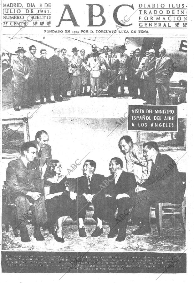 ABC MADRID 03-07-1951 página 1