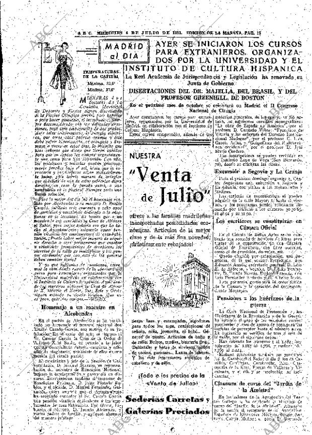 ABC MADRID 04-07-1951 página 13