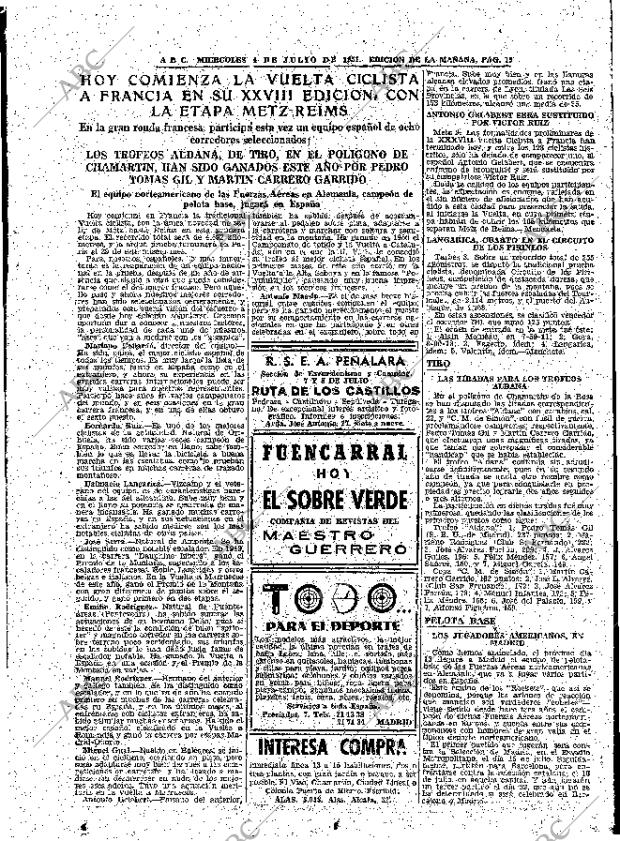 ABC MADRID 04-07-1951 página 19