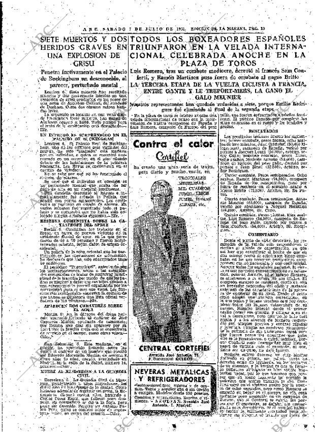ABC MADRID 07-07-1951 página 19