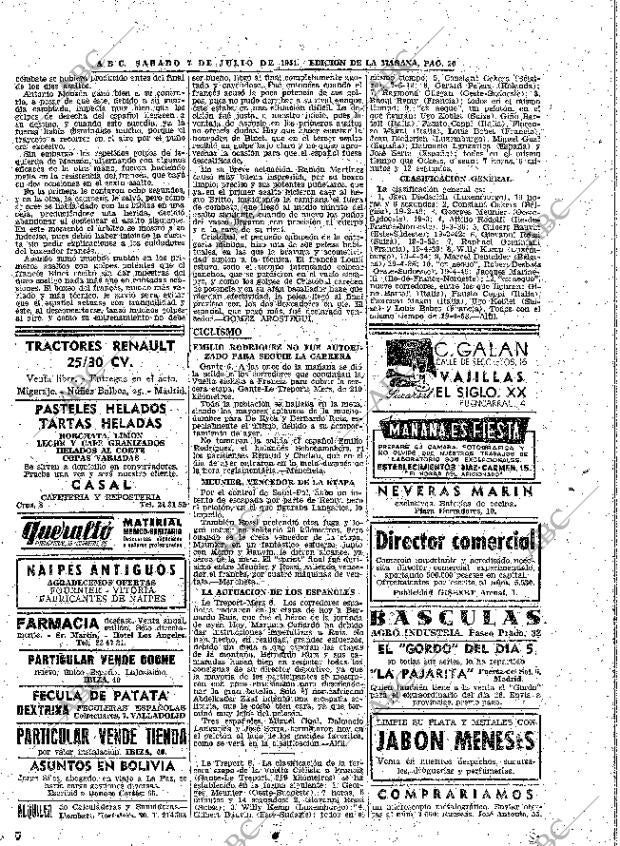 ABC MADRID 07-07-1951 página 20
