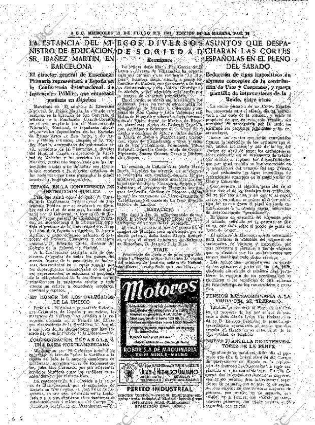ABC MADRID 11-07-1951 página 10