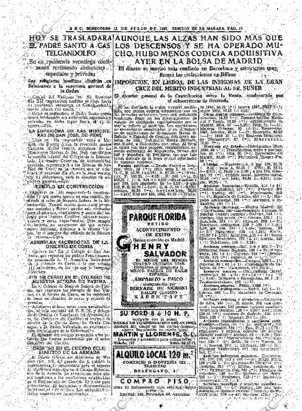ABC MADRID 11-07-1951 página 17