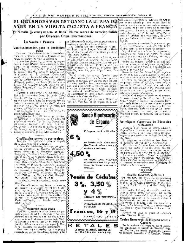 ABC SEVILLA 17-07-1951 página 17