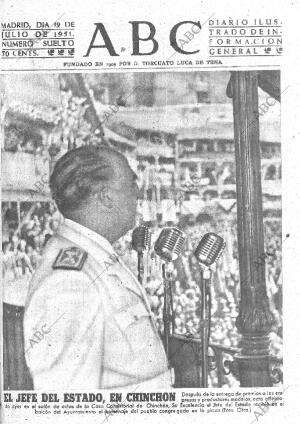 ABC MADRID 19-07-1951 página 1