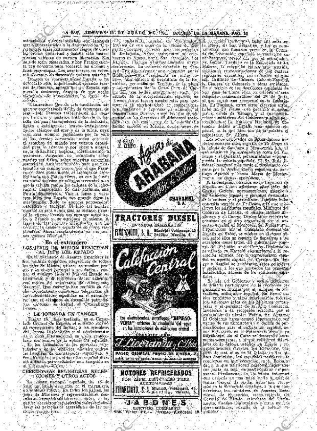 ABC MADRID 19-07-1951 página 14