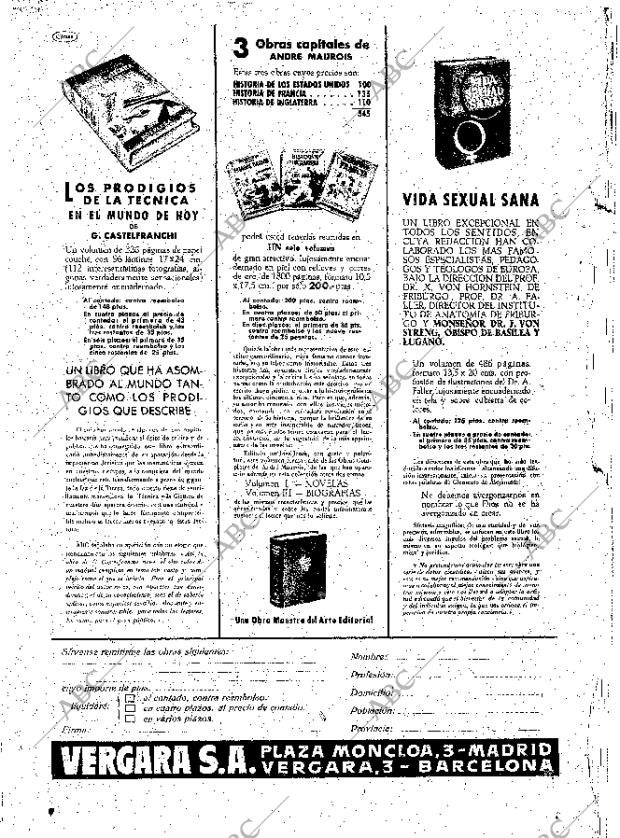 ABC MADRID 19-07-1951 página 2