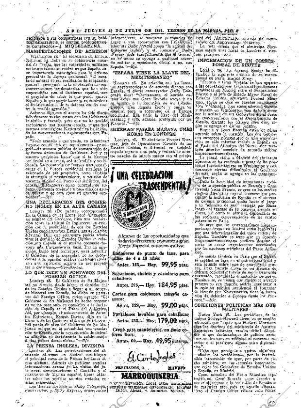 ABC MADRID 19-07-1951 página 8