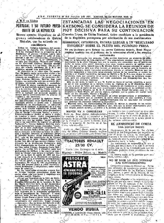 ABC MADRID 20-07-1951 página 15