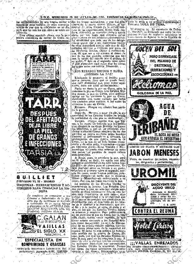 ABC MADRID 25-07-1951 página 12