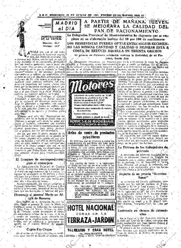 ABC MADRID 25-07-1951 página 15