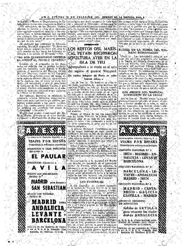 ABC MADRID 26-07-1951 página 8