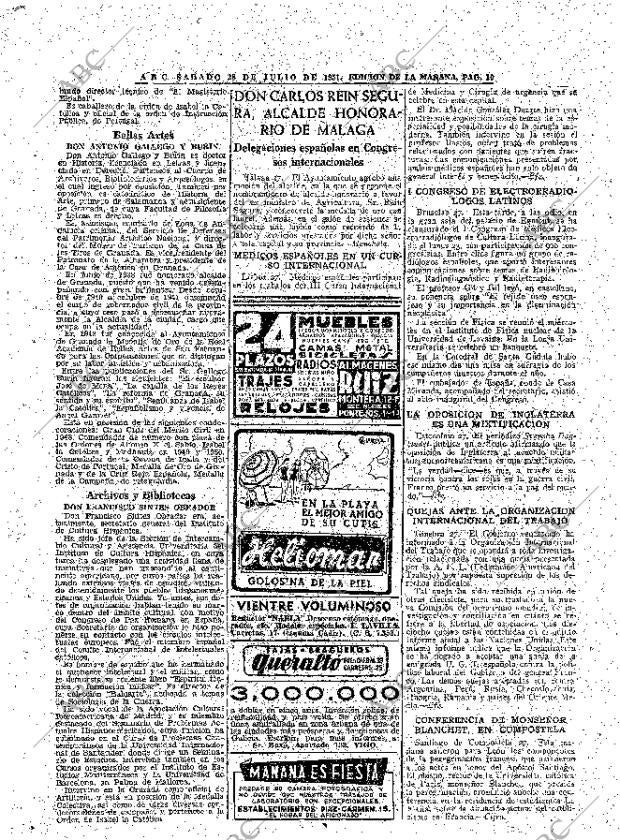 ABC MADRID 28-07-1951 página 10