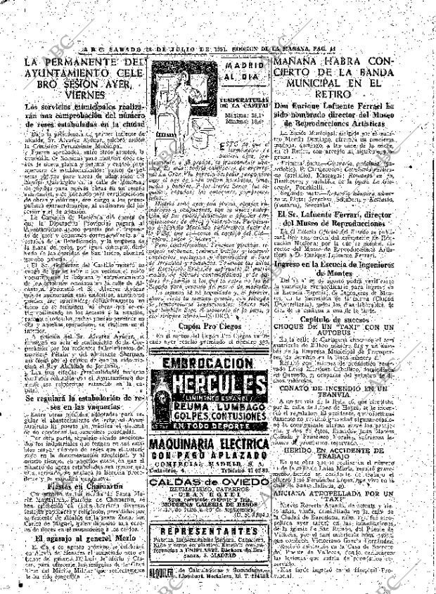 ABC MADRID 28-07-1951 página 14