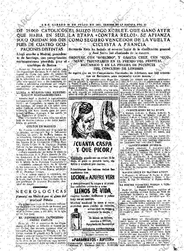 ABC MADRID 28-07-1951 página 17