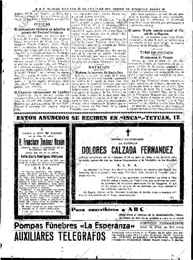 ABC SEVILLA 28-07-1951 página 19