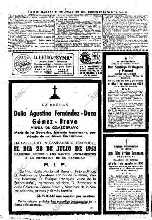 ABC MADRID 31-07-1951 página 22